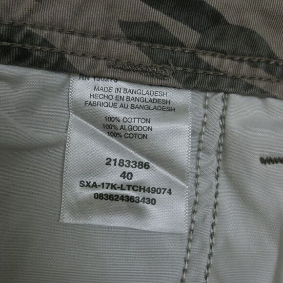 Lee Cargo Short Rugged Canvas Tech Pocket Green/Tan Camo Men's 40 SEE DESC - Picture 9 of 12